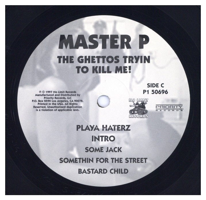 Master P - The Ghettos Tryin To Kill Me '97 2xLP US Reissue!EX/EX