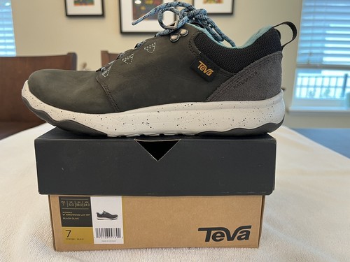 Teva Arrowood Lux Waterproof Women's Shoes Black Olive Size 7