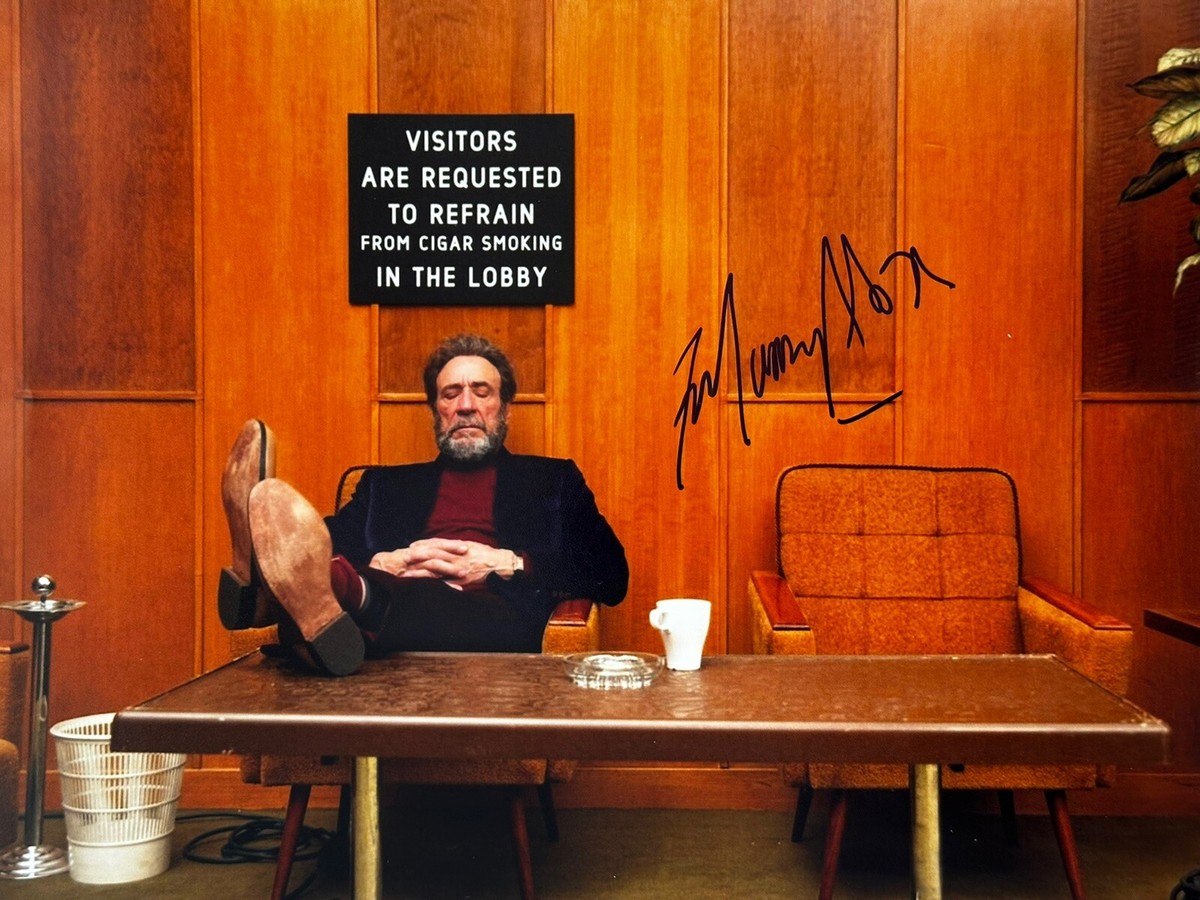 F Murray Abraham Signed Wes Anderson’ Grand Budapest 8x10 Photo In