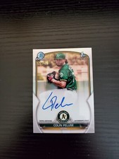 Colin Peluse - 2023 Bowman Chrome 1st Prospect Autograph - REFRACTOR AUTO /499