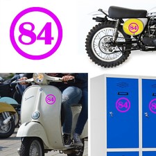 Number 84, Sticker Vinyl Version v1b