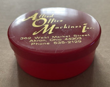 Vintage ALLIED OFFICE MACHINES Plastic Typewriter Ribbon Case Smith-Corona #3 thumbnail