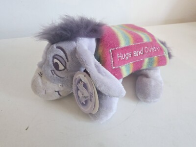 Brandneu mit Etikett Disney Eeyore Little Moments weiches Plüschtier Umarmungen & Kuscheldecke