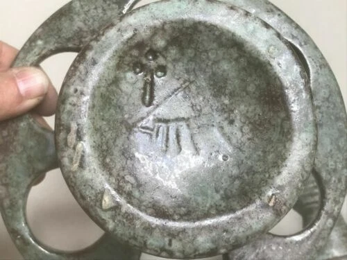 Vase de décoration du XXe siècle verts
