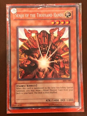 second hand yugioh cards Senju Of The Thousand Hands MRL-080 - RARE- Used - YUGIOH
