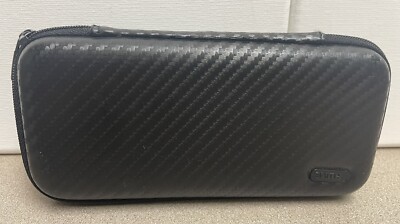 SMITH OPTICS GLASSES CASE - Black Zip Sunglasses Hardcase Softcase Zipper Black