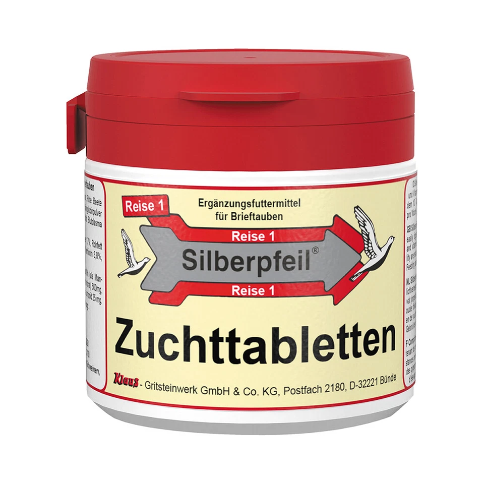 Klaus Silberpfeil Zuchttabletten 350 Stück
