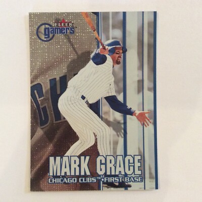 2000 Fleer Gamers #63 Mark Grace Chicago Cubs