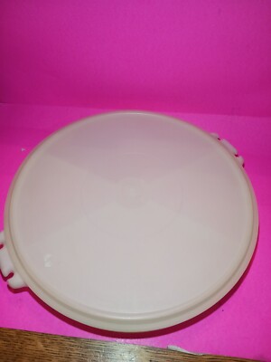 Tupperware #405 Party Divided Serving Dish Tray w/ Sheer Seal No Handle