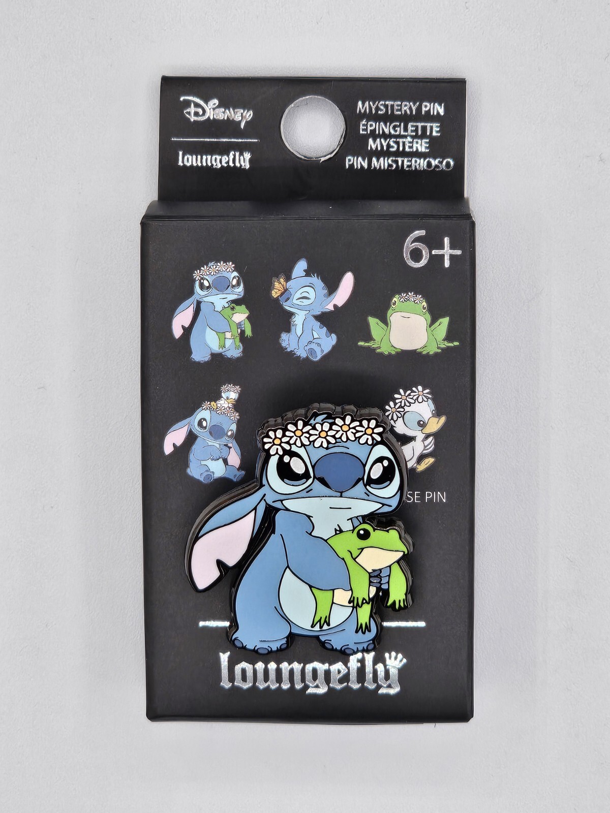 Stitch Spring Time Pin Loungefly Stitch Springtime Daisy Mystery Pin - Stitch With Frog | eBay