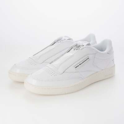 Reebok White Mountaineering Club C 85 Vintage White Chalk Black 100218232 Us12