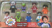 Ryan's World Collectible Figure 8-Piece Set New.