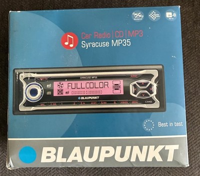 Blaupunkt Syracuse MP35 Car Radio/CD/MP3 New in Open Box