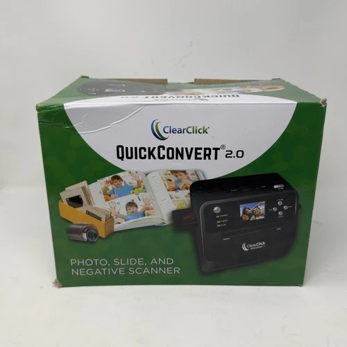 ClearClick QuickConvert 2.0 Photo Slide & Negative Scanner Bundle Tested