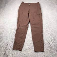 Mountain Hardwear Dynama 2 Ankle Pants Womens M (30x26) Brown Hiking Climbing