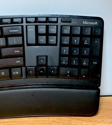 MICROSOFT SCULPT KGR1173 COMFORT KEYBOARD MODEL KGR1173 W/O DONGLE
