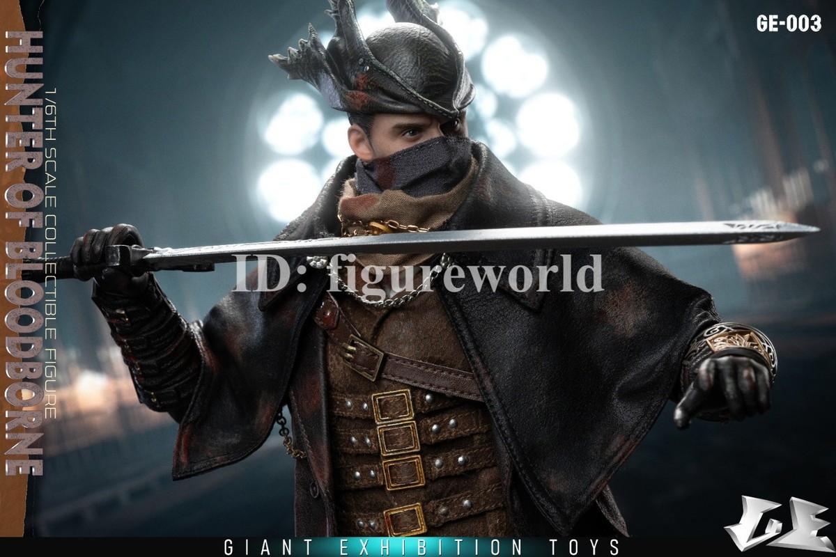 Pre-order Giant exhibition toys GE-003 1/6 Bloodborne Curse Hunter
