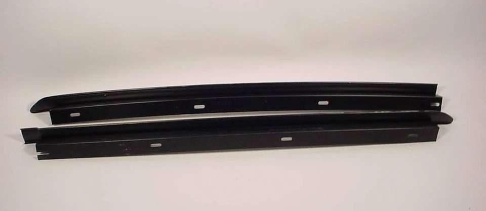 1967 1968 Mercury Cougar Black Rear Package Tray Moulding Trim Set - Изображение 2 из 2