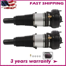 Pair Front Air Suspension Struts For Audi A6 S6 A7 A8 Quattro Bentley Mulsanne