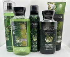 Bath & Body Works Candy Apple Cauldron Mist, Shower Gel,  Lotion, Cream, & Fizz