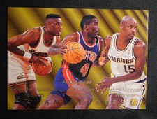 1994-95 FLEER Dikembe Mutombo Joe Dumars Latrell Sprewell Team Leaders #3