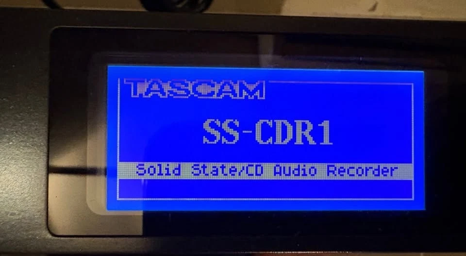 USED TASCAM SS-CDR1 CD RECORDER - Analog & Digital Inputs & Outputs - Image 2 of 4
