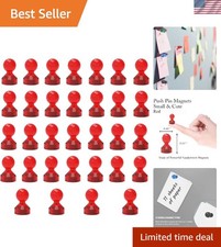 Magnetic Push Pins Powerful Push Pin Magnets for Fridge Whiteboards Calendars...