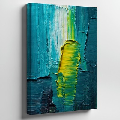 Wall Art Create An Abstract Expressionist Painting Featuring A Dynamic Interplay