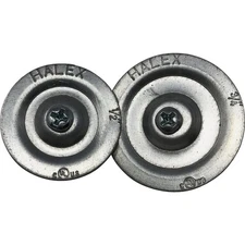 Halex 1/2 In. 3-Piece Knockout Seal (4-Pack) 20605 Halex 20605 Steel