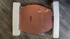 Toilet Seat, Slow Close, Soft Touch, Smooth Elongated, Pink Sparkle Champagne