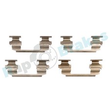 RAP BRAKES Zubehörsatz Scheibenbremsbelag R-U0248 für NISSAN TRAIL 1 T30 4x4 DCi