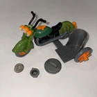 Vintage 1989 Sewer Cycle Vehicle Teenage Mutant Turtles Motorcycle Complete