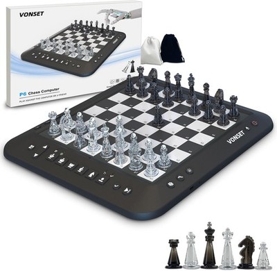 P6 Electronic Chess Computer Board Computer... 