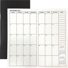 Travelers Notebook Inserts Jan 2026 - Dec 2027, Monthly Calendar Planner for 2 Y