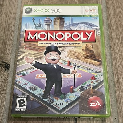 Monopoly (Microsoft Xbox 360, 2008) CIB Complete & Tested Works!!!