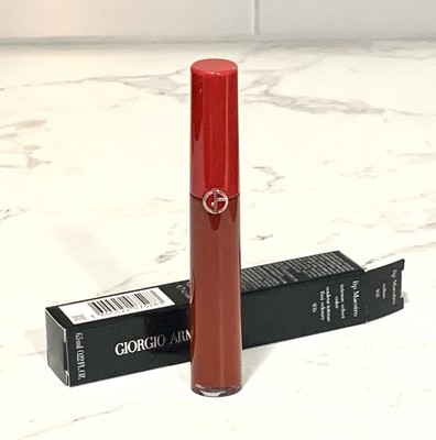 NIB Giorgio Armani Lip Maestro in Shade 405 Sultan Liquid Lipstick - FULL SIZE