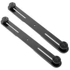 2 PCS Flash Bracket Mic Stands Camera Adjustable Microphone Holder Mount for