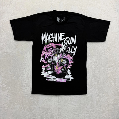 Machine Gun Kelly Graphic Shirt Mens Medium Black Mainstream Sellout Tour 2022