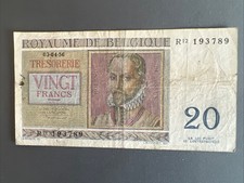 Belgium 20 Francs 1956, P-132