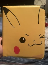 9 Pocket Pikachu Binder (Zip-Up)