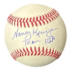 NANCY KERRIGAN SIGNED OFFICIAL MLB BASEBALL COLLECTIBLE X CHANGE TEAM USA