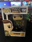 Funko Pop! Vinyl Kanan Star Wars Rebels #132 Bobblehead Television Figure