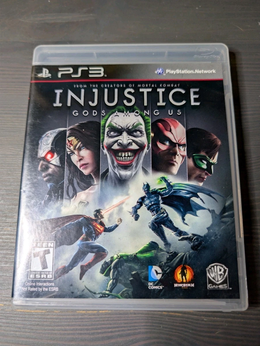 Jeu PS3 Injustice : Les Dieux Sont Parmi Nous – Ultimate Edition – PAL – Bon état