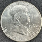 1962-D Franklin Half Dollar GEM BU MS 90% Silver Brilliant Uncirculated