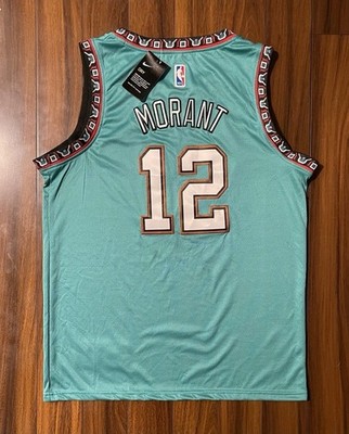 Nike Authentic Vancouver Grizzlies #12 Ja Morant Swingman Jersey