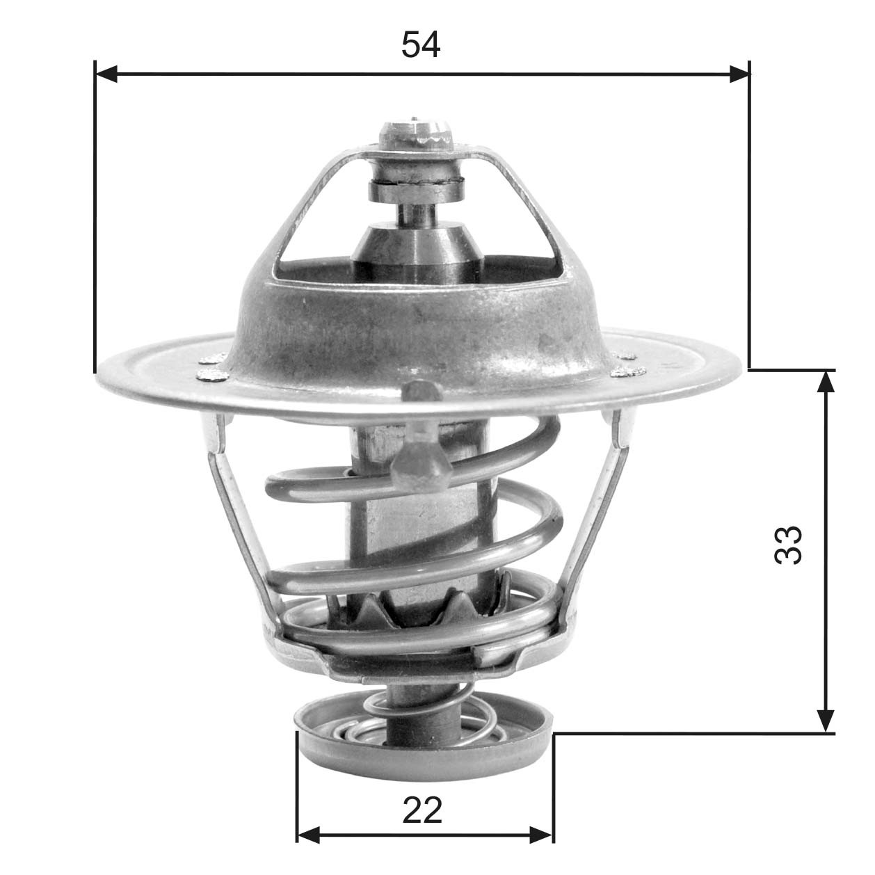 Fits GATES TH22682G1 OPEL FRONTERA A 2.8 TDI THERMOSTAT  ⭐UK Stock⭐
