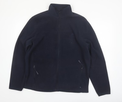 Ozark Trail Herren Outdoorjacke blau Fleece Full Zip Größe L