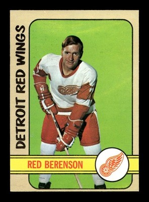 1972 73 Topps #95 Red Berenson Red Wings EX-MT+ *1p