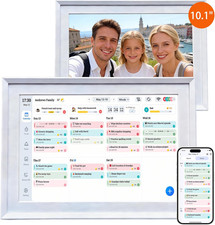 10.1Inch Digital Calendar Wall Touch Screen, Smart Wifi Family Planner  Chore C
