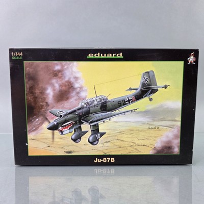 Eduard 4414 1:144 Junkers Ju-87B Stuka Model Kit German Dive Bomber Open Box